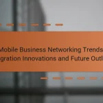 Mobile Business Networking Trends: Integration Innovations and Future Outlook
