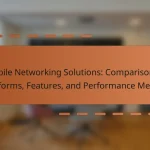 Mobile Networking Solutions: Comparison of Platforms, Features, and Performance Metrics