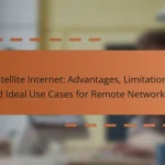 Satellite Internet: Advantages, Limitations, and Ideal Use Cases for Remote Networking