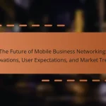 The Future of Mobile Business Networking: Innovations, User Expectations, and Market Trends